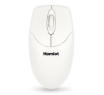 Hamlet XMICEU2WH-OEM mouse Universal Ambidextrous USB Type-A Optical 1000 DPI