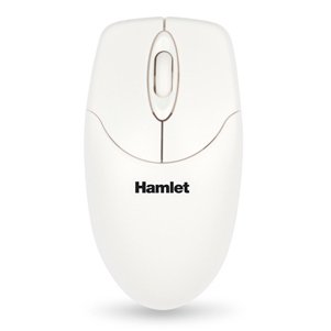 Hamlet XMICEU2WH-OEM mouse Universal Ambidextrous USB Type-A Optical 1000 DPI