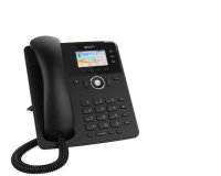 Snom Tischtelefon D717 telefono IP Nero 3 linee TFT
