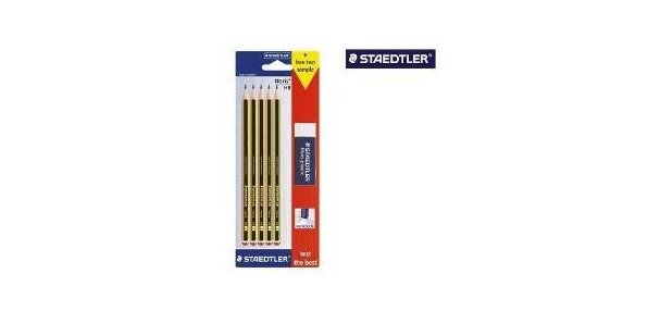 Staedtler 120 A SBKD matita di grafite HB 5 pz