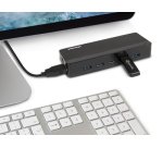 Hamlet XHUB70036 hub di interfaccia USB 3.2 Gen 1 (3.1 Gen 1) Type-B 5000 Mbit/s Nero