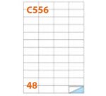 Markin 210C556 printer label White