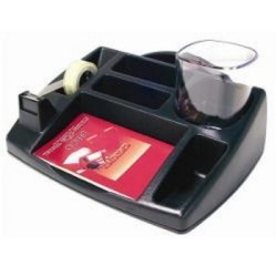 Portacancelleria Oliver - 25 x 21 x 10 cm - nero - Arda