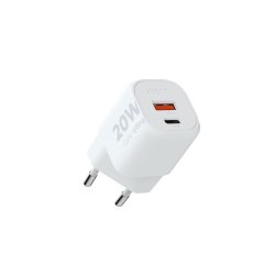 XTORM Chargeur secteur 20W GaN2 Ultra -1 USB-C 1 USB-A