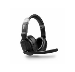 Urban Factory MOVEE COMFORT Auriculares Inalámbrico Diadema Juego USB Tipo C Bluetooth Base de carga Negro