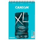 Album canson xl aquarelle a spirale papier grain fin      blanc 300g a4 21x29,7cm 30f