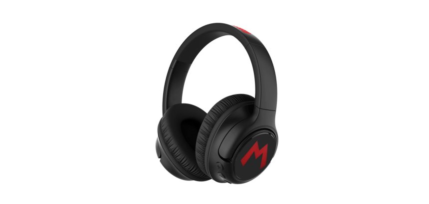 OTL Technologies Super Mario Auriculares Inalámbrico y alámbrico Diadema Juego USB Tipo C Bluetooth Negro