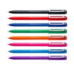Stylo-bille pentel izee a capuchon pointe moyenne 1mm   encre faible viscosite        rechargeable rose