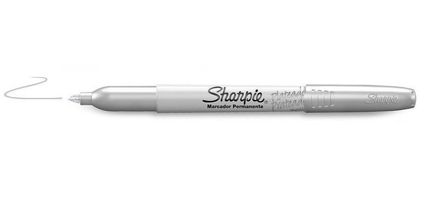 Marqueur permanent Sharpie pointe ogive fine de 1,5 à 3 mm