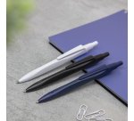 Stylo-bille schneider reco retractable et rechargeable corps plastique recycle pointe 1mm trait 0,5mm coloris noir