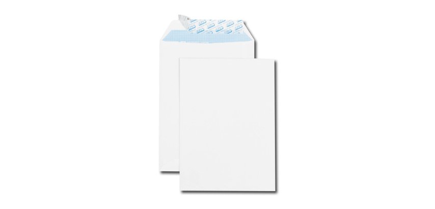 Pochette gpv everyday adhési ve vélin blanc 90g c5 162x229mm boîte 500 unités