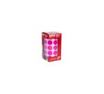 Gommette apli kids ronde 20mm coloris fuchsia rouleau 1770  unites