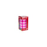 Gommette apli kids ronde 20mm coloris fuchsia rouleau 1770  unites