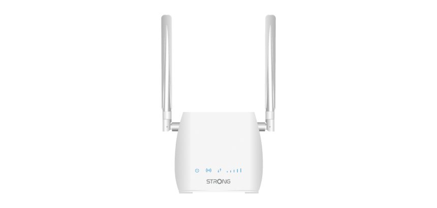 Strong 300M wireless router Fast Ethernet Single-band (2.4 GHz) 4G White
