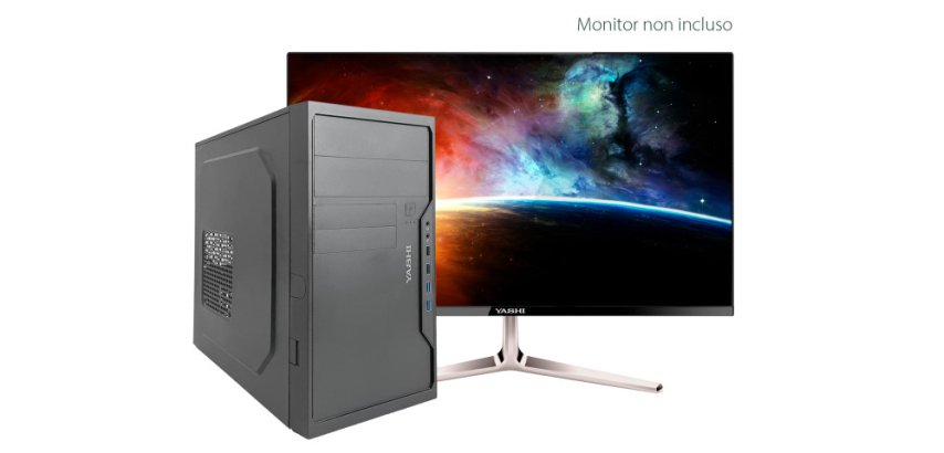 YASHI YY51552 PC Intel Core Ultra 5 225 16 GB DDR5-SDRAM 512 GB SSD Windows 11 Pro Mini Tower Grey