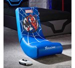 X Rocker 2021178 Siège pour jeu vidéo Siège de jeu sur console Siège capitonné Noir, Bleu, Rouge, Blanc