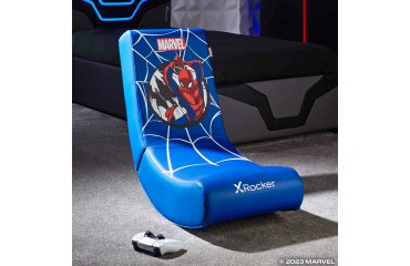 X Rocker 2021178 Video Game Seat Console Gaming Chair Upholstered Seat Black, Blue, Red, White