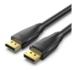 Vention Cable Displayport 1.4 8K HCDBG/ Displayport Macho - Displayport Macho/ 1.5m/ Negro