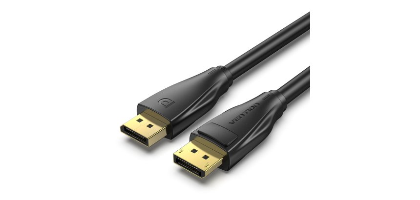 Vention Cable Displayport 1.4 8K HCDBG/ Displayport Macho - Displayport Macho/ 1.5m/ Negro