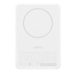 Belkin BPD016hqWH 5000 mAh Recharge sans fil Blanc