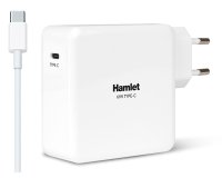 Hamlet 61W Type-C Charger alimentatore universale per notebook bianco