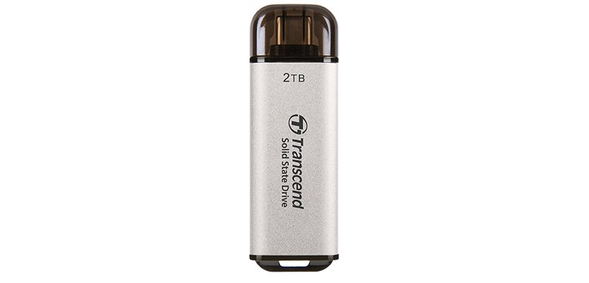 Transcend ESD300 2 TB USB tipo-C Argento
