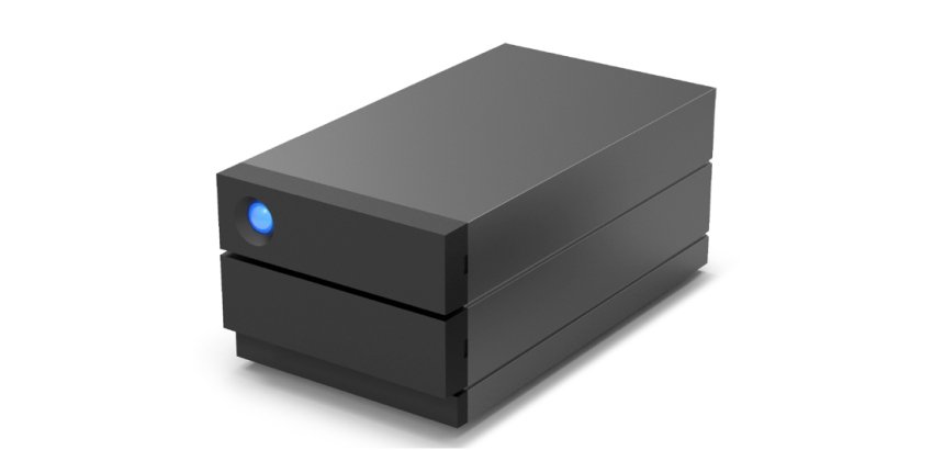 LaCie 2big Raid USB-C 40TB boîtier de disques 40 To Bureau Noir