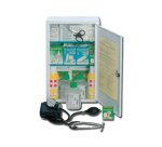 Armadietto di pronto soccorso 102/M - 46x30x14 cm - metallo - oltre 3 persone - bianco - PVS