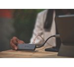 XtremeMac HUB USB-C MAX PRO - 5 Ports (3* USB-C, USB Type-C 40000 Mbit/s
