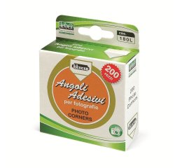 Angoli adesivi per foto - trasparente - Lebez - conf. 200 pezzi