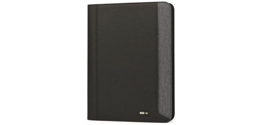 Portablocco Dual - tessuto - nero/grigio - A4 - City Time