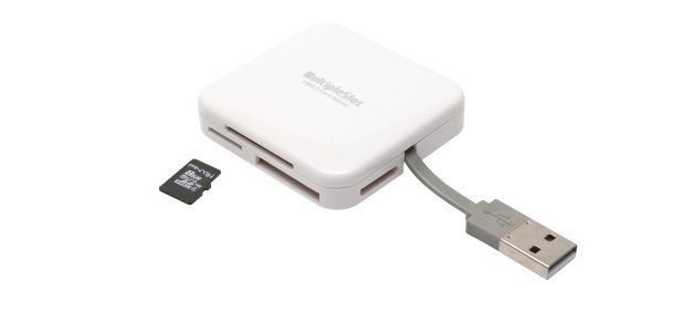 PNY AXP724 lecteur de carte mémoire USB 2.0 Blanc