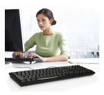 Port Designs 900753-UK clavier Universel USB QWERTY Anglais britannique Noir