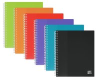 Protege-Docs Spiral Oxford School Life A5 40 Poch PP Translucide/Opaque Assorti Pav