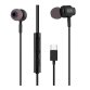 Écouteurs intra-auriculaires digital TYPE C - noir ESTYPEC2BK