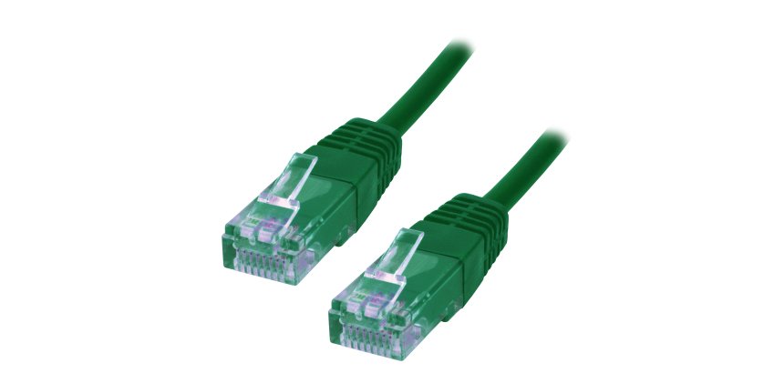 MCL FCC5EM-5M/V câble de réseau Vert Cat5e U/UTP (UTP) Rond