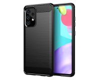 DLH Coque silicone noire pour Samsung Galaxy A52 5G (SM-A526)