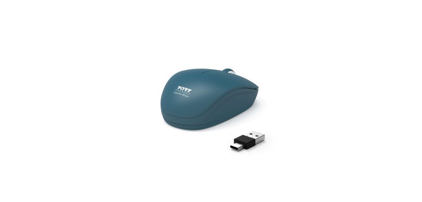 Port Designs 900545 souris Bureau Ambidextre RF sans fil Optique 1600 DPI