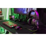 The G-Lab KORP IRIDIUM Auriculares Inalámbrico y alámbrico Diadema Juego USB Tipo C Bluetooth Negro