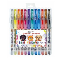 Lebez 81186 gel pen Capped gel pen Multicolour 12 pc(s)