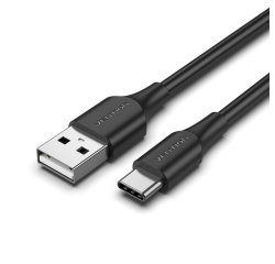 Vention Cable USB 2.0 3A CTHBF/ USB Tipo-C Macho - USB Macho/ 1m/ Negro