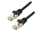 MCL FCC6ABMSHF-5M/N câble de réseau Noir Cat6a S/FTP (S-STP)