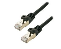 MCL FCC6ABMSHF-5M/N câble de réseau Noir Cat6a S/FTP (S-STP)