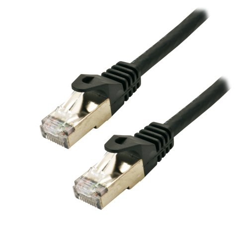 MCL IC5K99A006ASH1N câble de réseau Noir 1 m Cat6a S/FTP (S-STP)