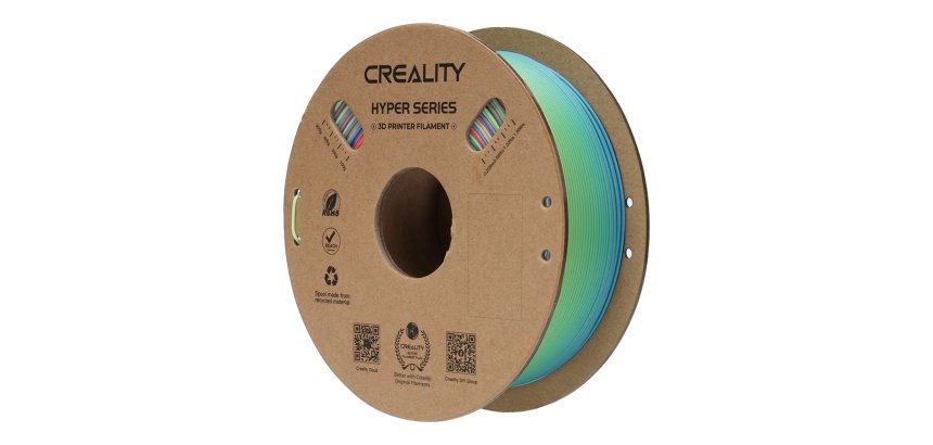 Creality 3301010425 3D-Druckmaterial Polylactidsäure (PLA) Blau, Grün, Rosa 1 kg