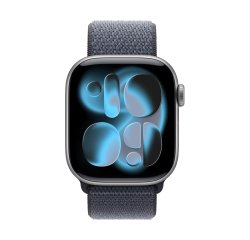 Apple MFFC4ZM/A slimme draagbare accessoire Band Blauw Nylon, Gerecycled polyester, Spandex