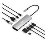 Port Designs 900164 station d'accueil Avec fil USB 3.2 Gen 1 (3.1 Gen 1) Type-C Acier inoxydable