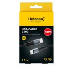Intenso 7900600 cavo USB 1 m USB C 480 Gbit/s 60 W Nero