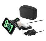 Belkin BoostCharge Pro Casques, Smartphone, Smartwatch Noir Secteur, USB Recharge sans fil Charge rapide Intérieure