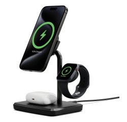 Cygnett CY5100BUNCP Caricabatterie per dispositivi mobili Cuffie, Auricolare, Smartphone, Orologio intelligente Nero USB Carica wireless Ricarica rapida Interno